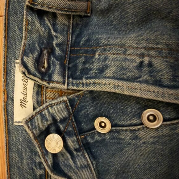 Madewell The Longline Straight Jean - Picture 4 of 5